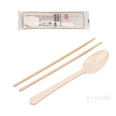 유니상점 개별포장 일회용 수저세트 위생수저 일회용식기