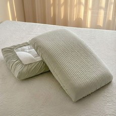 올유마인 순면 피그먼트 밴딩 아이유 베개커버 호환