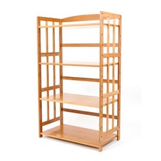원목 전자레인지 선반 다용도 주방 수납 스토리지 랙 우드, 1단, 두꺼운 삼중 100cm 차색 대나무 보드