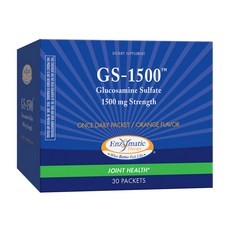 ENZYMATIC THERAPY 胺基葡萄糖保健食品 GS-1500 1500mg, 30包, 1盒