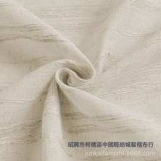 DFMEI 亞麻飄窗紗簾成品窗紗柯橋侘寂風羅馬拉簾, 侘寂風日系條子