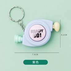 【台灣出貨】節奏大師遊戲機 記憶大師魔方 迷你電子遊戲機 親子互動玩具 鍛煉手腦 互動遊戲玩具 創意揹包掛件 禮物, 1個, 紫色, 紫色