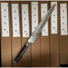工具家達人 台灣製 長田次郎 21/24/27 DP 口金 柳刃 生魚片刀 CP值高 魚刀 切魚刀 皮鋼, 1個, 長田次郎270mm生魚片刀,原產利度