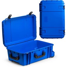 Seahorse 830 프로페셔널 카메라 보호 하드 케이스 TSA 승인 MIL-Spec IP67 방수 사진작가 및 크리에이티브 여행 애호가를 위해 미국에서 제작됨, 920, Empty, Blue