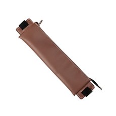 Ez2mk O30 다이어리 북밴드형 펜파우치 2개, 1개, 브라운