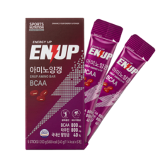 엔업 아미노양갱 팥맛 1박스 5포 / 국내산팥+BCAA+타우린 / 에너지보충 공복감해소 에너지바 스포츠양갱, 40g