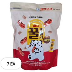 무직타이거 미니꿀꽈배기 시나몬맛, 400g, 7개