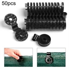 50pcs Sunshade Net Clip Sun Shade Net Fixing Clamp Shade Cloth Fix Clip Fence Netting Installation C