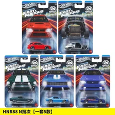 핫휠 패스트 앤 퓨리어스 HNR88-N 스바루 임프레자 쉐보리 플릿라인 머스탱 카마로 닛산 1:64 다이캐, 06 5pcs