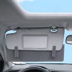 翻毛皮汽車遮陽板延長板 防逆光遮陽擋 車用遮陽板 防眩光汽車遮光板, 1個, 翻毛皮 深灰色, 深灰色