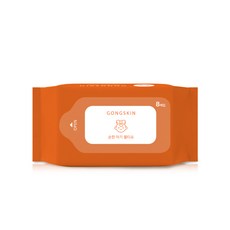 공스킨 순한 아기 물티슈, 6개, 8매, 50g