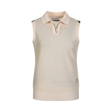 벤제프 여성 여름 밑단시보리 세련된 민소매티 2colors