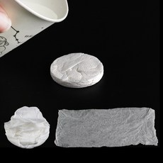 캠핑 휴대용 일회용 압축타올 동전행주