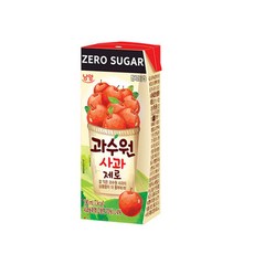 남양 과수원 사과 제로 190ml 24개 제로슈가 실온보관, 1박스