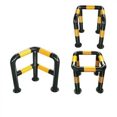 사각볼라드 기둥 가드레일 펜스 차단 울타리 충돌 철제, 소화전 단열커버 50 x 40cm 두꺼운