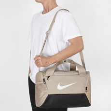 나이키 더플백 브라질리아 XS 9.5, 상세설명참조, 1, 샌드 베이지, 1개