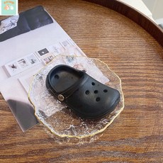 本町萌寵 迷你洞洞鞋 鸚鵡啃咬玩具 解悶玩具 #洞洞鞋#啃咬玩具#解悶玩具#鸚鵡玩具#鸚鵡洞洞鞋, 黑色, 1個