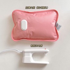 臺灣出貨 冬季可愛插手電暖袋安全防爆充電熱水袋女生暖肚暖腳暖手袋可拆洗 HJQY, 電暖袋內膽, 1個