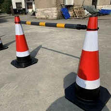 라바콘 고무 중량 꼬깔 무거운 공사장 높이 주차금지 50cm 0.9키로, 1개