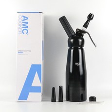 桃園出貨 奶油槍 奶油發泡器 多功能慕斯槍 氮氣冷萃咖啡雪頂奶油槍, 500ml-AMC塑料頭入門級鋁合金