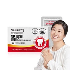 비타민마을 덴티칼슘 플러스 78g, 1개, 60정