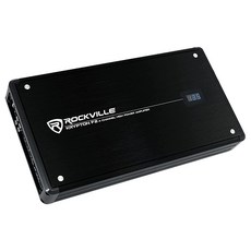 227785 Rockville 자동차 스테레오 앰프 크립톤 F2 2400w Peak/600w RMS 4 채널 앰프, 227785 Rockville 자동차 스테레오 앰프,