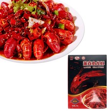 (배터짐) 2분요리 중국 직수입 껍데기까지 먹을수있는 전통 라이커 양념 마라룽샤 민물가재 (일요일&당일발송), 1개, 700g