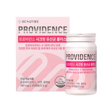 녹십자웰빙 프로비던스 여성 질 유래 시크릿 유산균 플러스 30캡슐, 1개