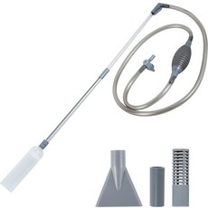 수족관 욕조용 핫 욕조 진공 청소기 강력한 흡입력 핸드 헬드 스파 10 피트 수영장, grey, 1개