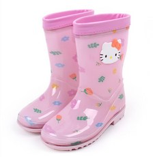 모래놀이 방수원단 해루질장비 레인슈즈 캐릭터 플라워 PVC 장화 선택1개