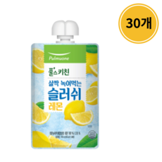풀무원 풀스키친 살짝 녹여먹는 슬러쉬 레몬, 100ml, 30개