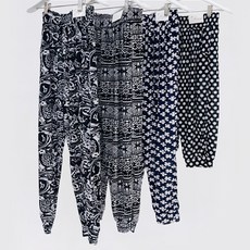 Decol 涼感居家束口褲 4入