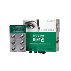 미르안 녹내장 영양제, 1개, 60정