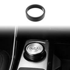 YOUT 아웃OOCAR 알루미늄 합금 기어 시프트 손잡이 커버 기아 쏘렌토 2021-2025 액세서리와 호환 (블랙), YOUT 아웃OOCAR 알루미늄 합금 기어 시프트 손잡