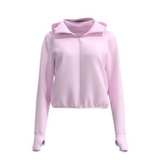 運動涼感連帽拉鍊外套