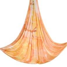 플라잉 요가 해먹 홈플라잉 필라테스 학원 7m 요가용품 스트레칭 해먹, 1개, 다크 블루