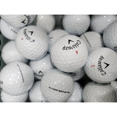 캘러웨이 로스트볼 화이트 피스 혼합, 캘러웨이 화이트 A, 1개입, 50개