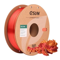eSUN 실크 PLA 필라멘트 1.75mm 레인보우 멀티 컬러 3D 프린터 1KG 2.2LBS 스풀 인쇄 재료, 01 CHINA, 01 Scorching Sun