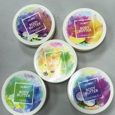 DELON 身體滋養霜，深層滋潤保濕，改善乾燥粗糙，使肌膚恢復柔嫩細滑, 1個, 維他命E