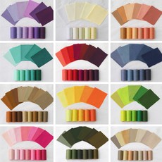 무형광 [45수2합 고강력코아사] 소용량 150색 다양한 원단에 사용가능 재봉실 가정용 미싱실 자수실겸용, 560 연밤, 1개