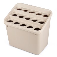 학교 식당 업소 우산꽂이 우산함 15구, 베이지, 1개