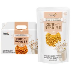 웅진 건강한 무첨가 무가당 루피니빈 두유 고단백, 3개, 3.6L