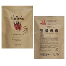 스킨푸드 캐롯 카로틴 카밍 워터 패드 리필(30매) + 사은품(마스크팩), 1개입, 1개