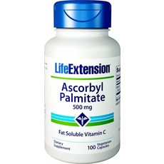 LIFE EXTENSION 棕櫚酸酯素食膠囊 500mg, 100顆, 1罐