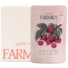 팜밀리 몽모랑시 타트체리 나이트 클렌즈 주스, 70ml, 3박스