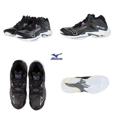 미즈노 배구화 웨이브 라이트닝 Z8 MID 실내 입시 경량 쿠션 운동화 V1GA240552