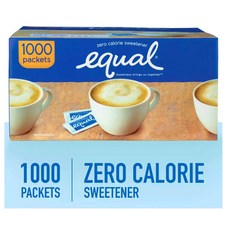 [당일] 이퀄 제로 칼로리 설탕 대체 아스파탐 스위트너 1000 개입 Equal Zero Calorie Sweetener 1 000 ct., 1kg, 1000개