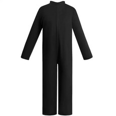黑色連身衣, L(125-135)黑連身服, 1個