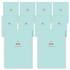 1200 클라리온 스프링 중고 영어노트, 10권, 체리