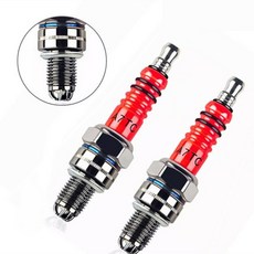 레이싱 3 전극 10mm 점화 플러그 A7TC GY6 50CC 스쿠터 먼지 자전거 이동 카트 오토바이 액세서리, 02 A7TC